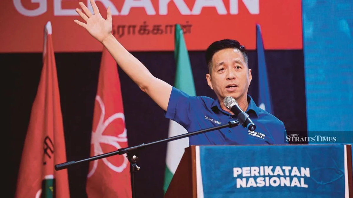 Gerakan Steps Back From Johor Race to Back PN Coalition Partners