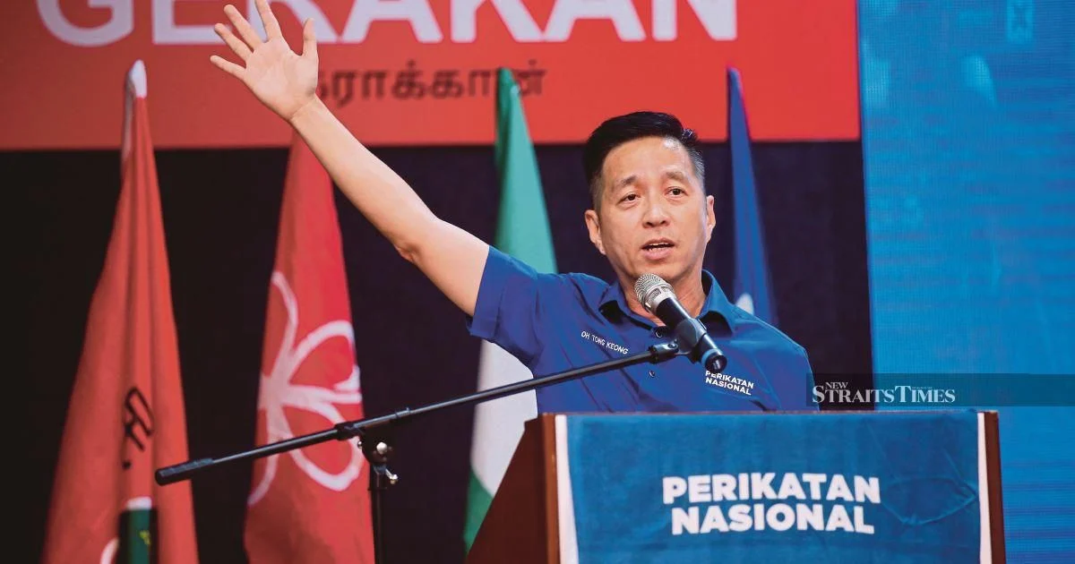 Gerakan Steps Back From Johor Race to Back PN Coalition Partners
