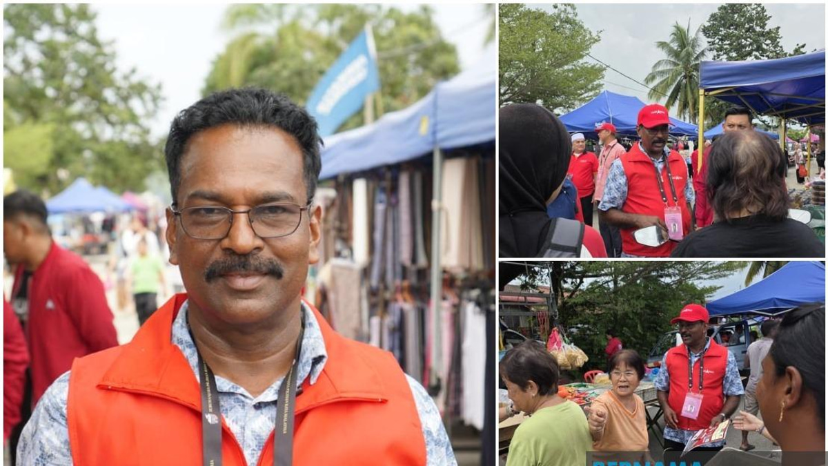 Subramani Bets on Change Message to Upset Bukit Kepong Seat in Johor Election