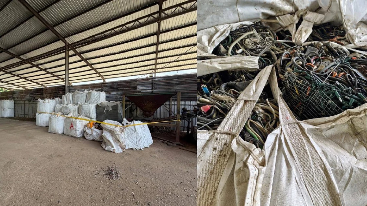 Authorities seize RM3 million haul of illegal e-waste in Bukit Mertajam