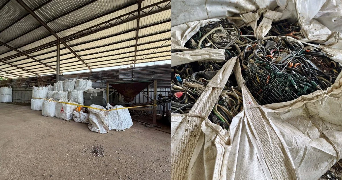 Authorities seize RM3 million haul of illegal e-waste in Bukit Mertajam