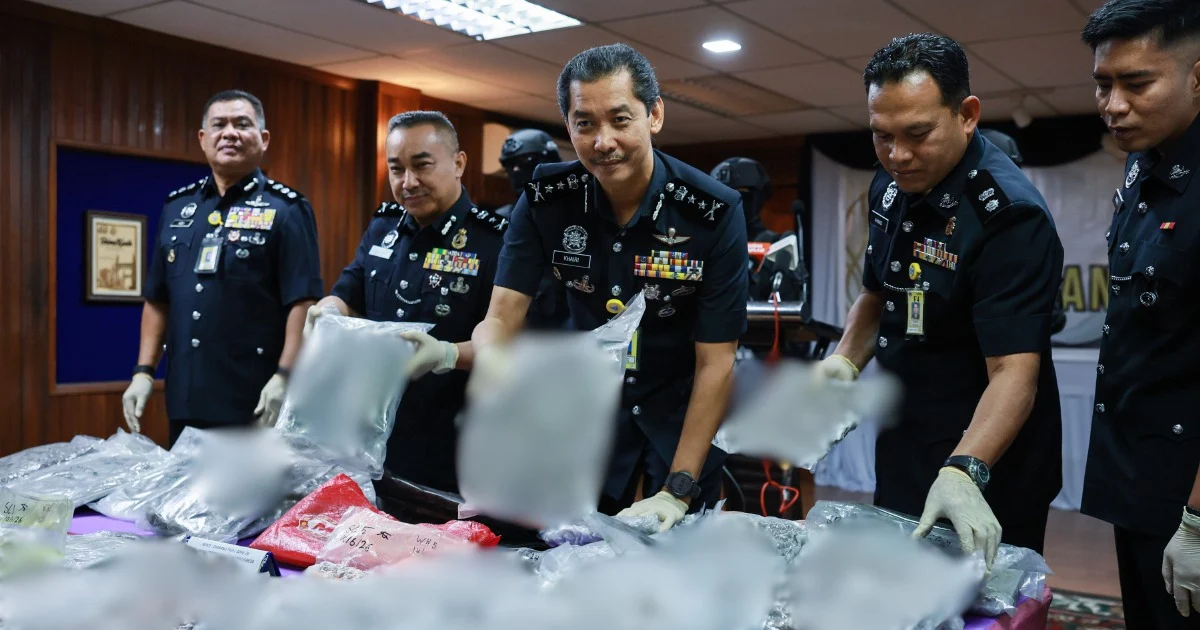 Two brothers held after police uncover RM1.76 million drug stash in Terengganu home