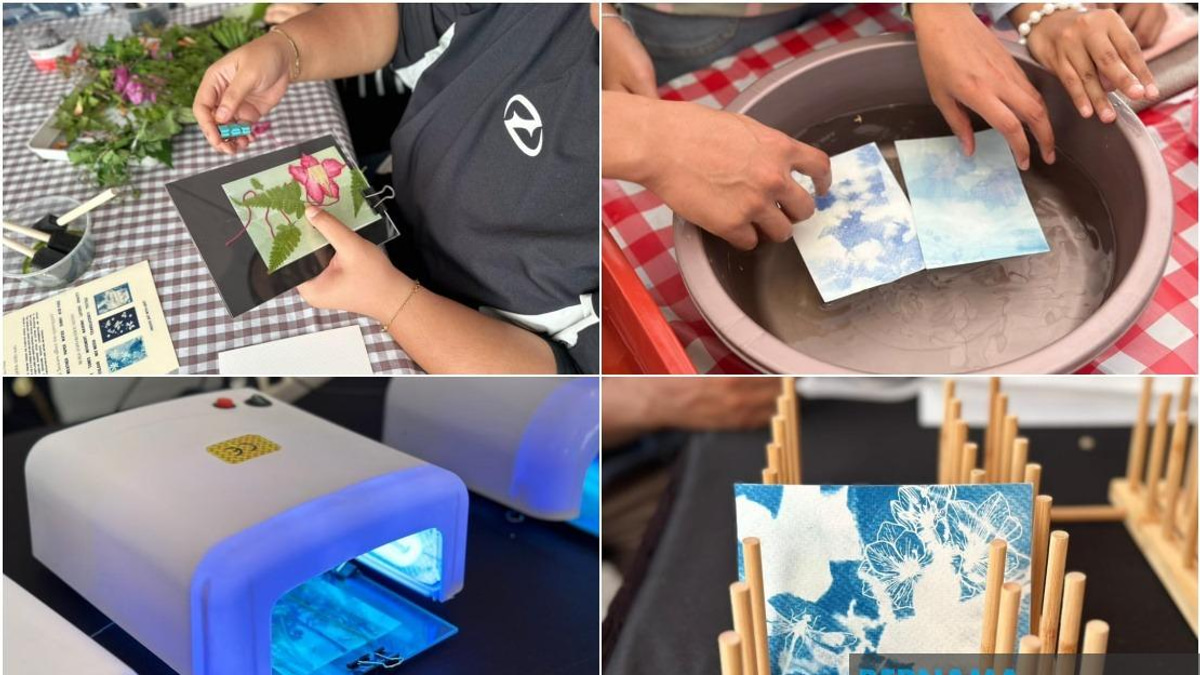 Cyanotype Artist Puteri Mas Aishah Explores Nature's Role in Sunlight Photography