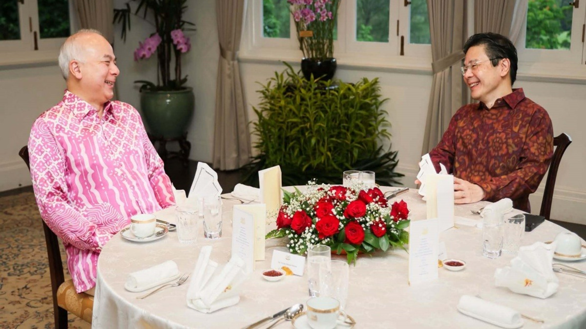 Sultan Nazrin and Singapore PM Wong Discuss Deepening Bilateral Ties and ASEAN Cooperation