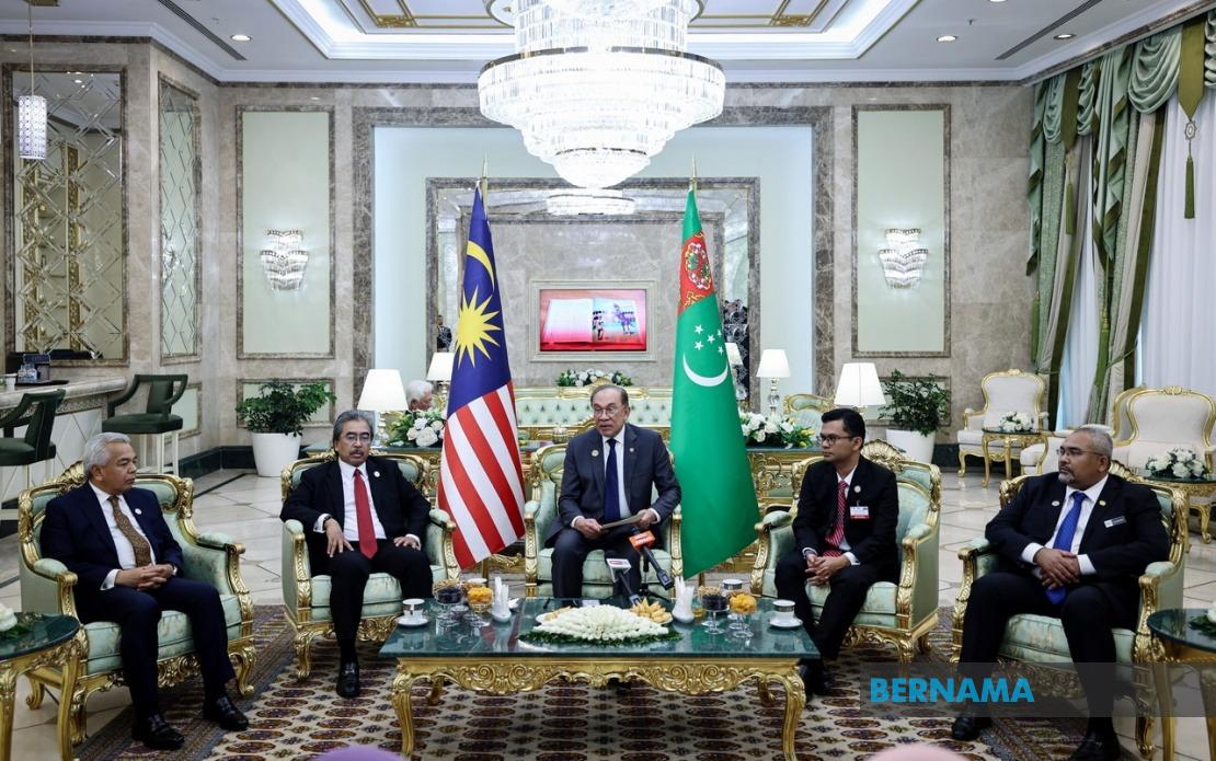 Anwar's Turkmenistan Visit Marks First Leadership Engagement, Opens Energy Cooperation Doors