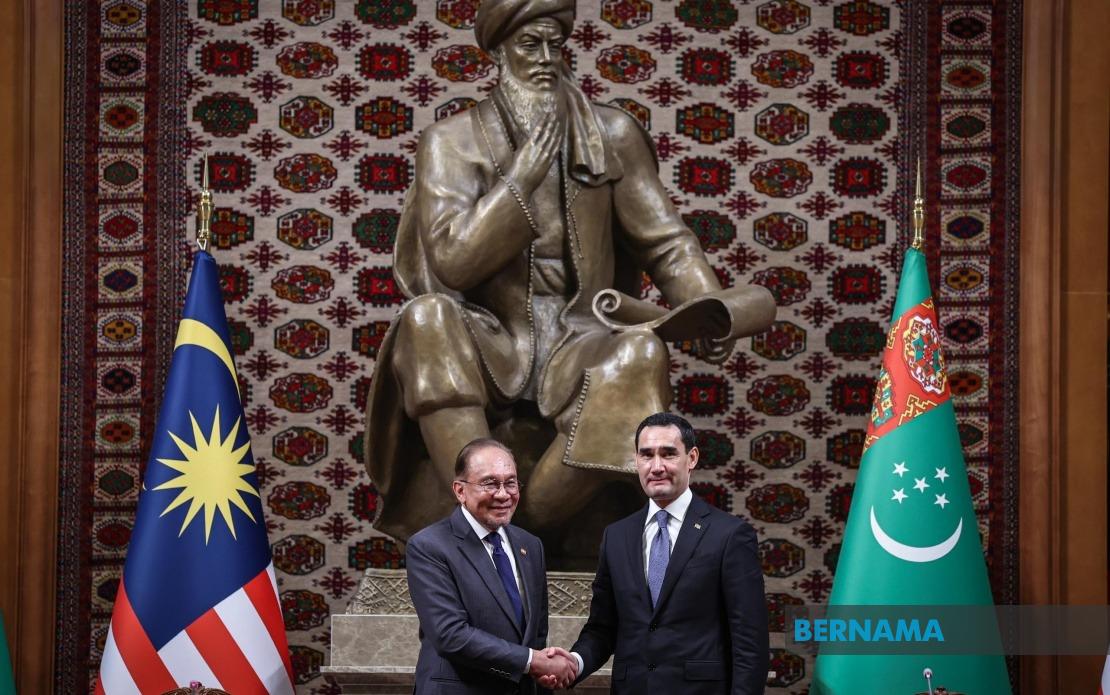 Malaysia and Turkmenistan Forge Deeper Strategic Partnership Under Anwar's Vision