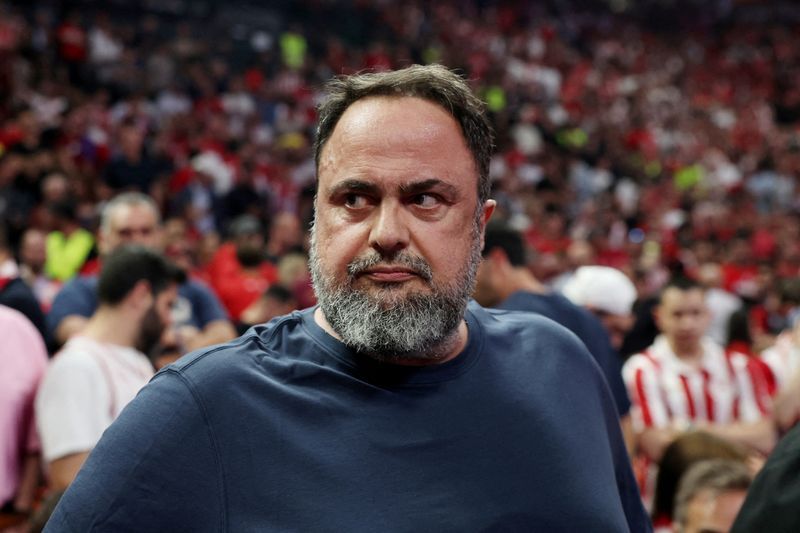 Nottingham Forest owner Marinakis sues Crystal Palace over provocative fan banner