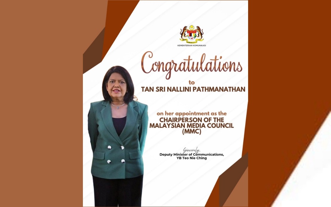 Teo Praises Nallini's Press Freedom Legacy as New MMC Chair