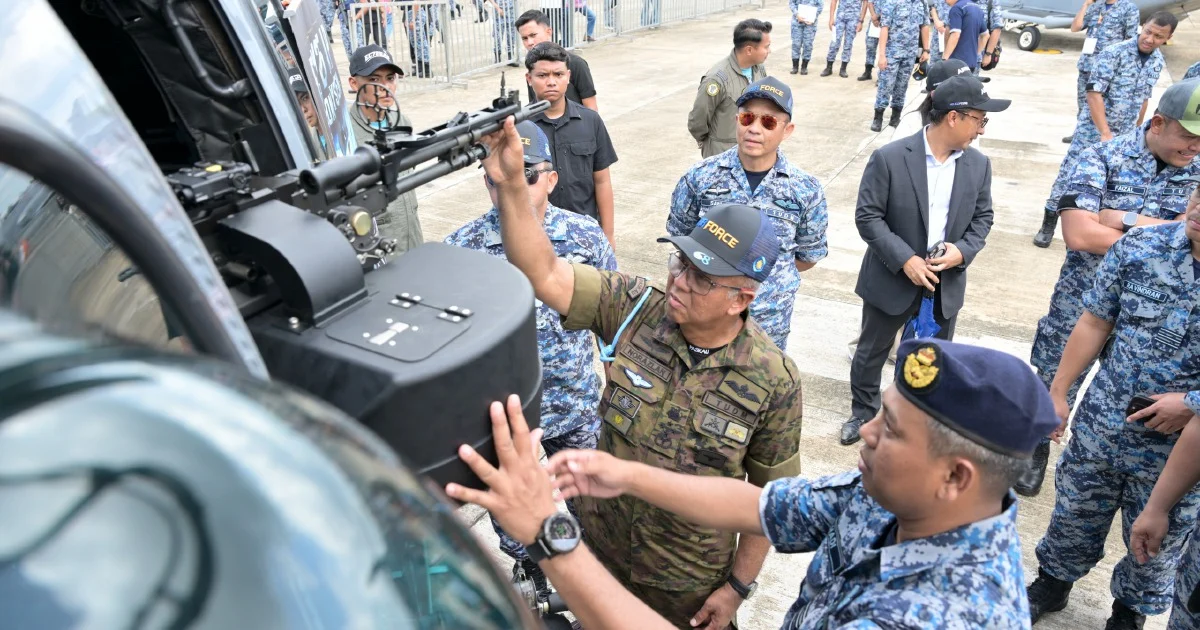 RMAF's Combat Rescue Helicopters Receive Firepower Enhancement