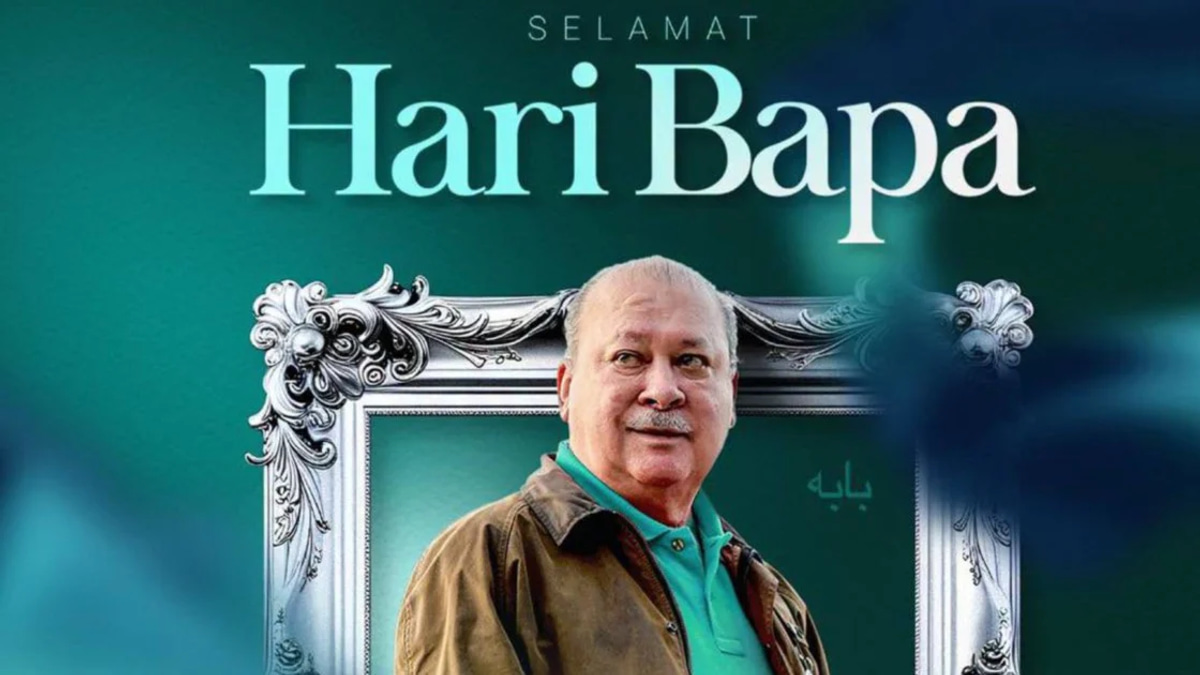 Sultan Ibrahim and Raja Zarith Sofiah Extend Father's Day Greetings to Malaysians