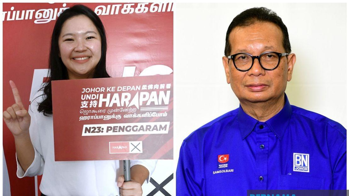 Johor Election: 28-Year-Old Felicia Poh Becomes Youngest Victor, Veteran Samsolbari at 65 Oldest Winner