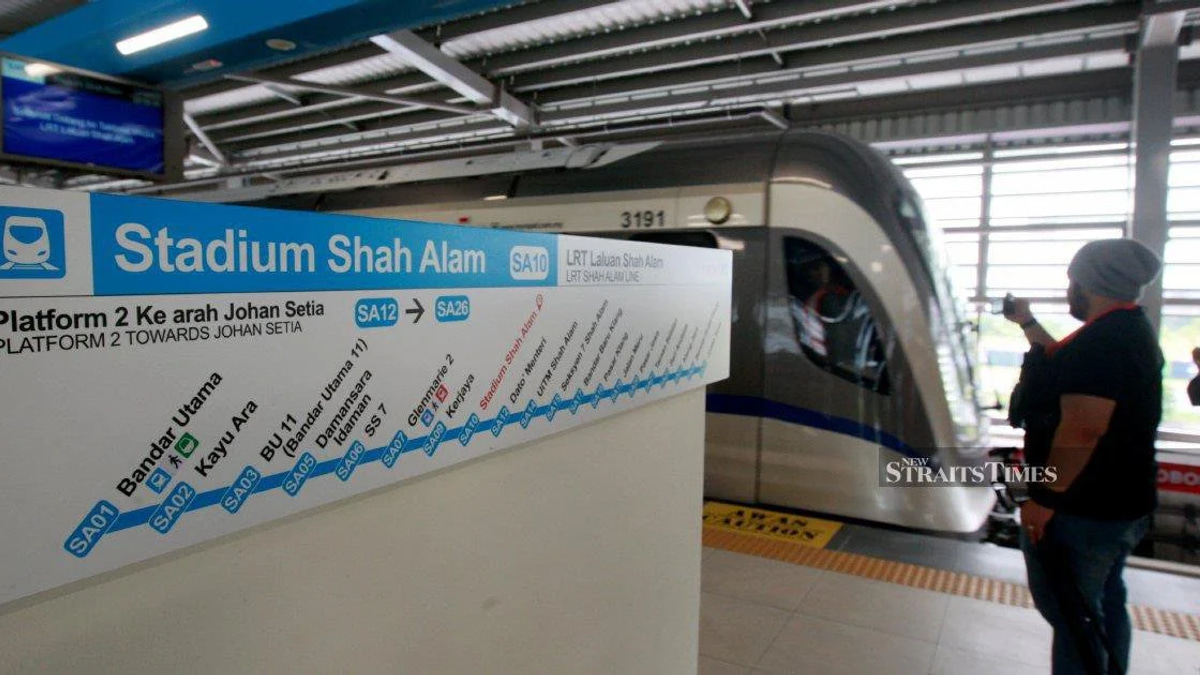 Anwar to inaugurate LRT3 Shah Alam extension, marking major transport expansion