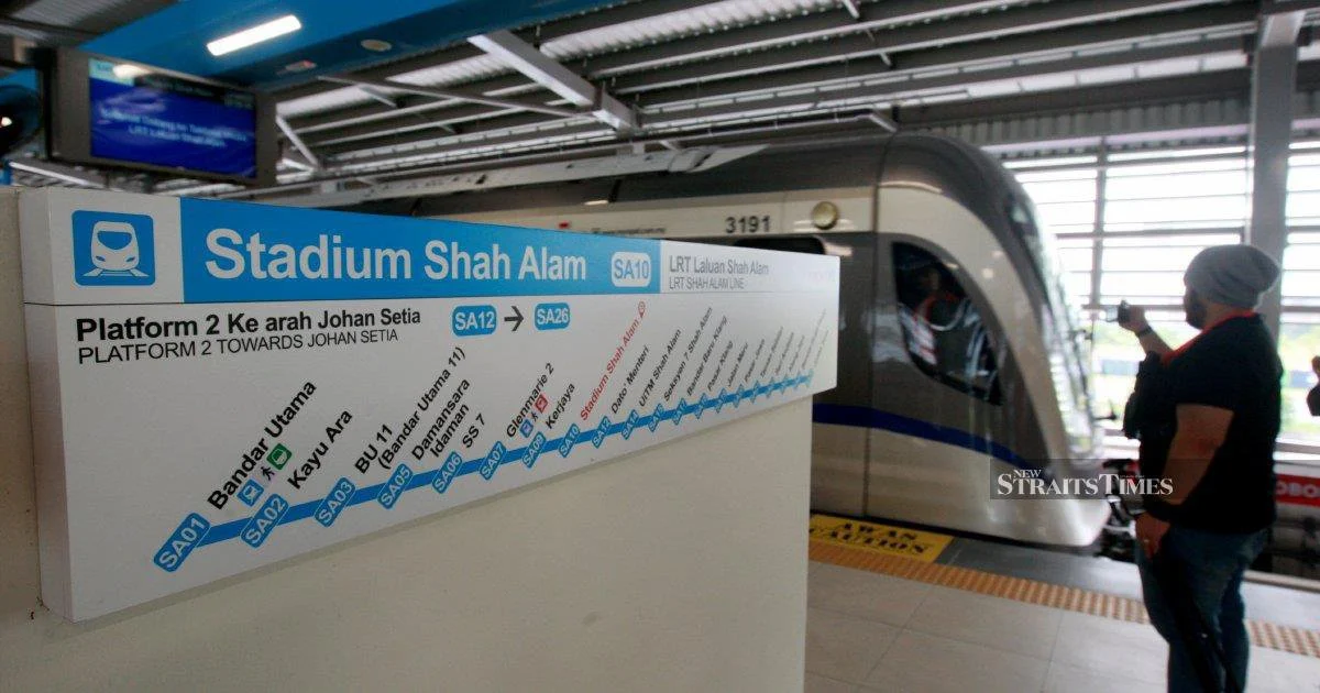 Anwar to inaugurate LRT3 Shah Alam extension, marking major transport expansion