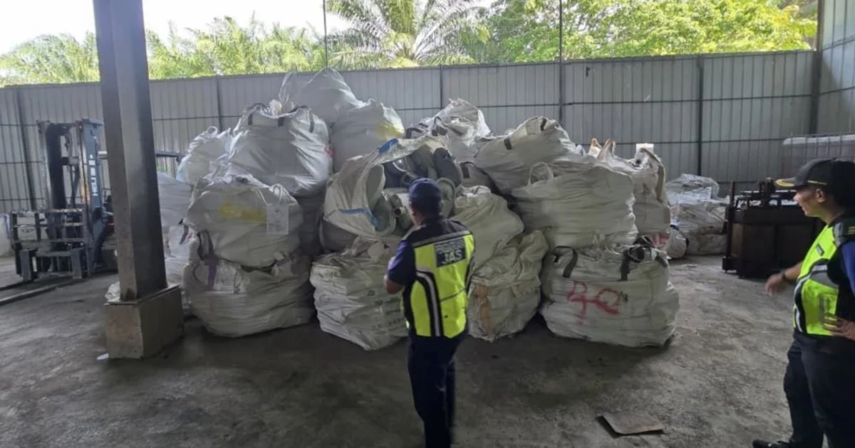 RM6.4 Million E-Waste Haul Nets Factory Manager in Kuantan Raid