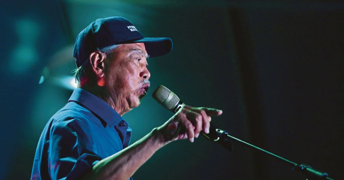 Unfazed by Pas Withdrawal, Muhyiddin Says 'It's Alright' as Johor Election Looms