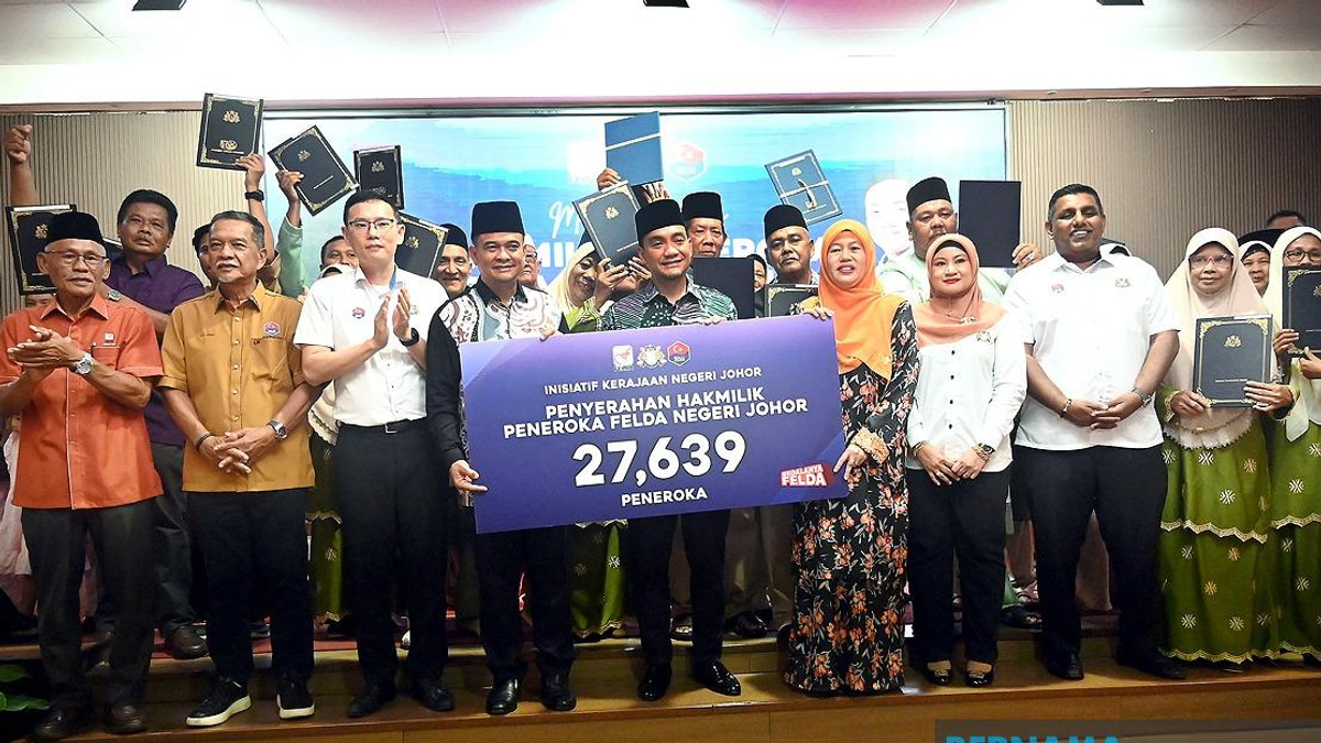 Johor Resolves 99.99% of FELDA Land Title Applications in Major Administrative Breakthrough