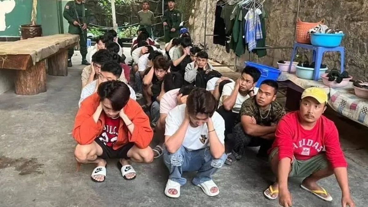 Four Chinese nationals detained in Myanmar crackdown on online scams and illegal gambling