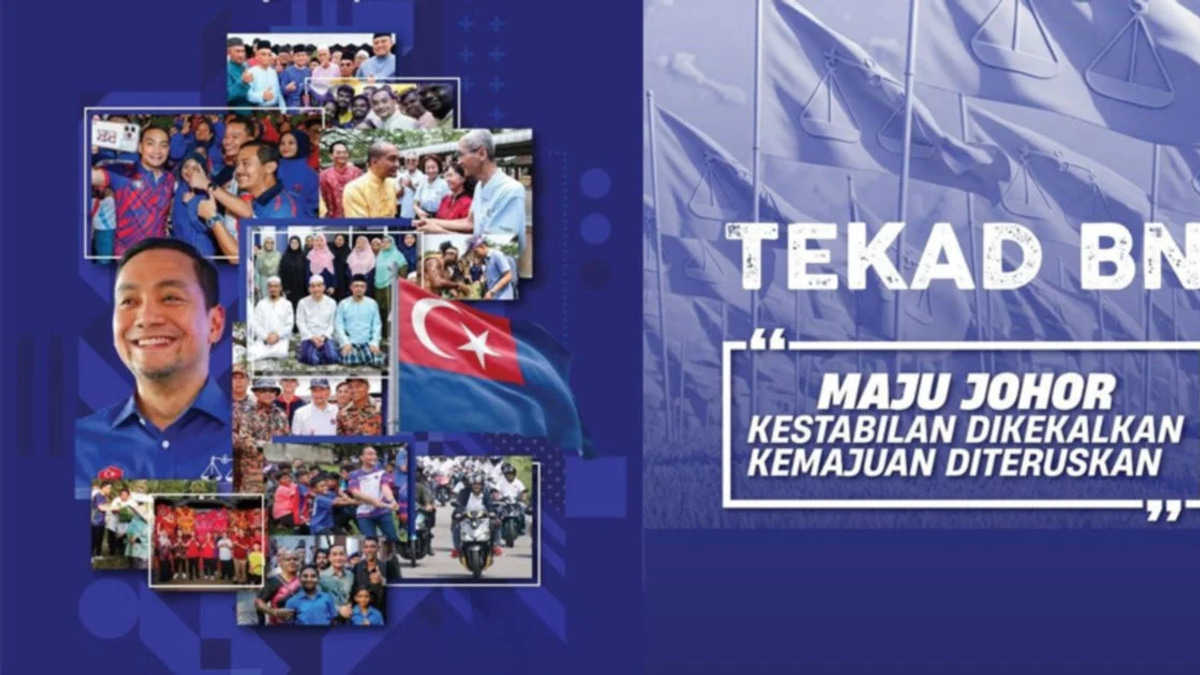 Barisan Nasional Pledges 63-Point Roadmap for Johor, Targets 200,000 New Jobs