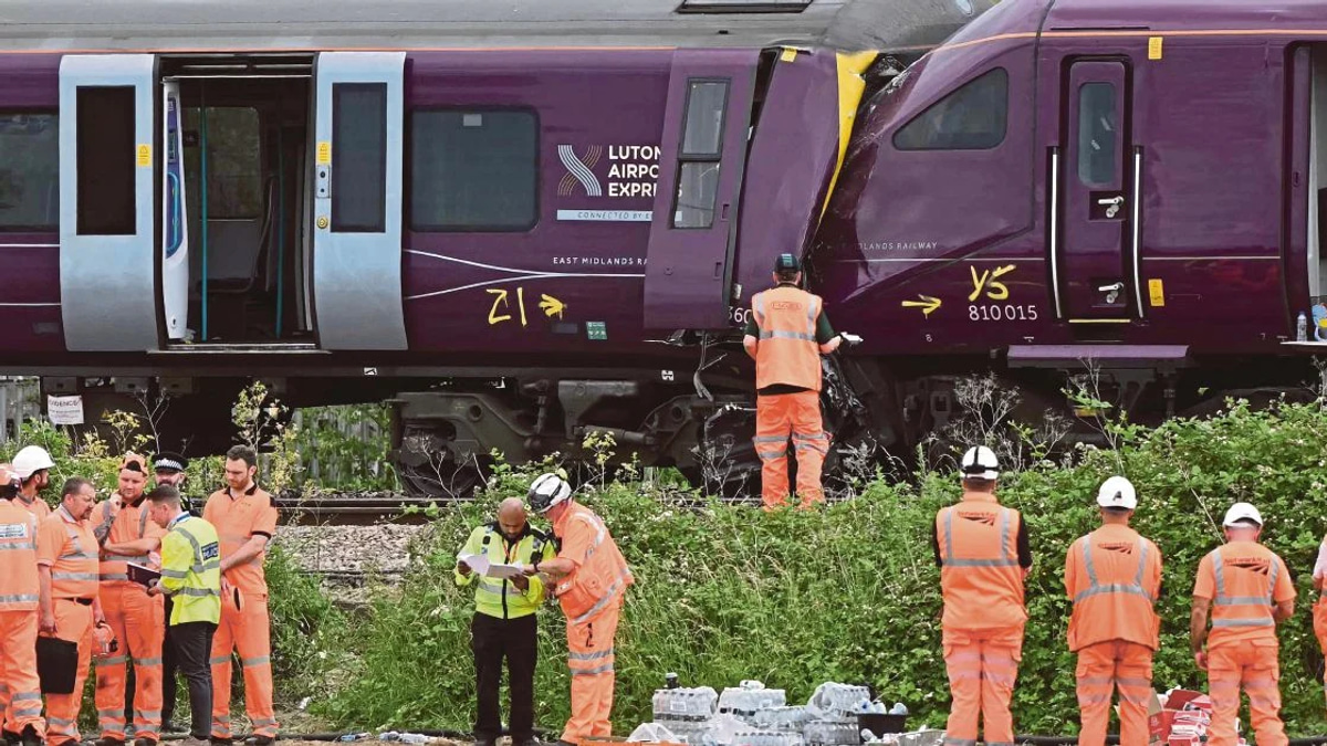 Train Driver Killed, 28 Hospitalised After Collision Near London