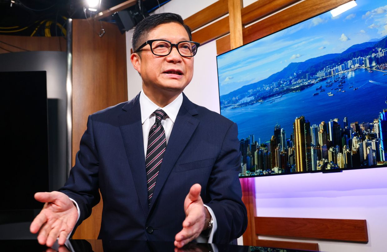 Hong Kong security chief vows 'no limits' to prosecuting those responsible for Wang Fuk Court fire
