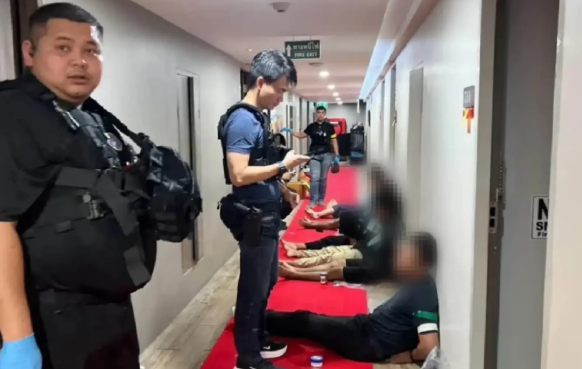 Thai Police Dismantle Alleged Underground Casino and Drug Operation at Nonthaburi Luxury Hotel