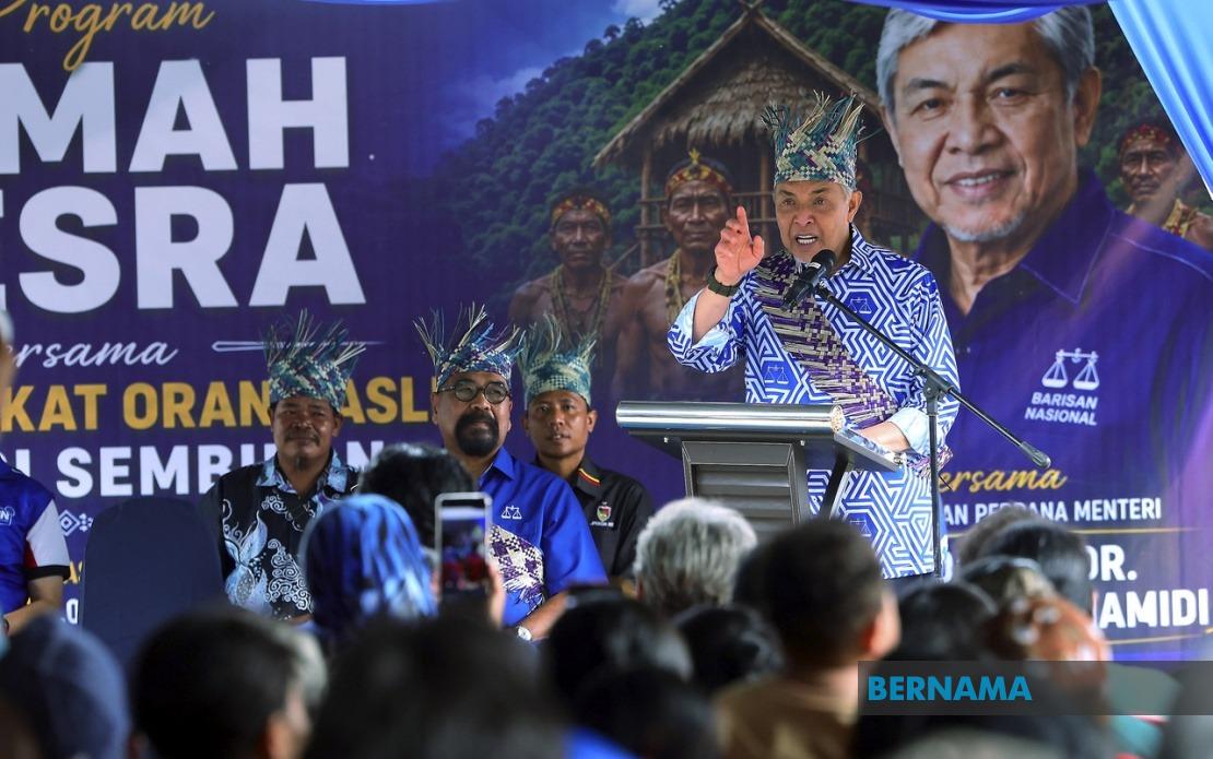 Unity Government Remains Steadfast Despite Negeri Sembilan Poll, Says Ahmad Zahid