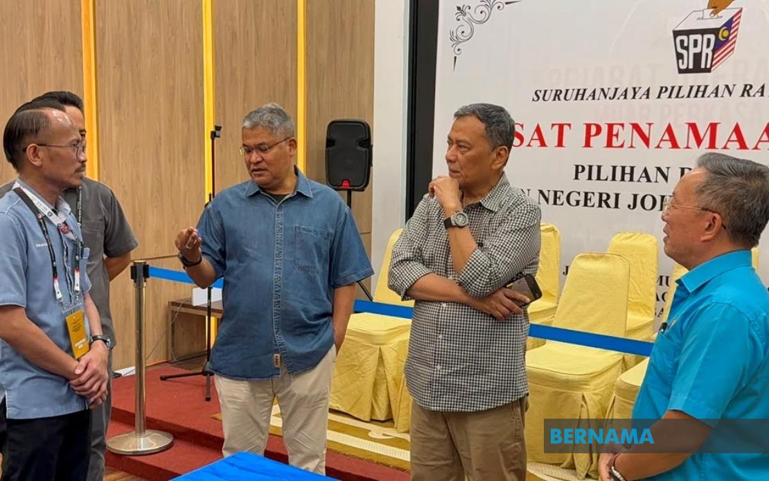 Election Commission Completes Final Preparations for Johor Nomination Day