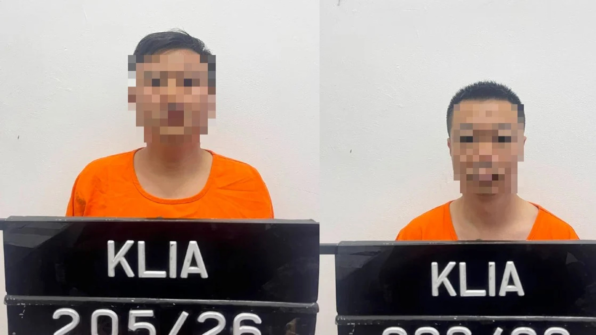 Two Chinese nationals remanded in connection with alleged mid-air theft attempt on KLIA-bound flight