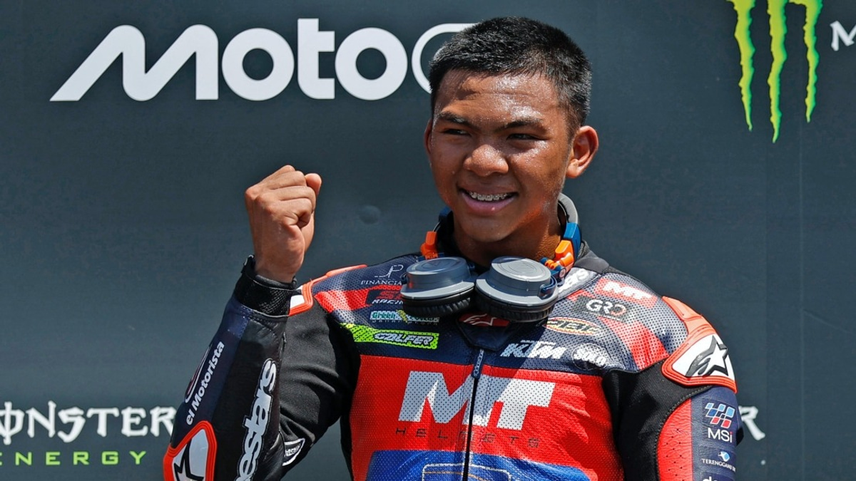 PM Anwar Hails Hakim Danish's Historic Czech GP Victory