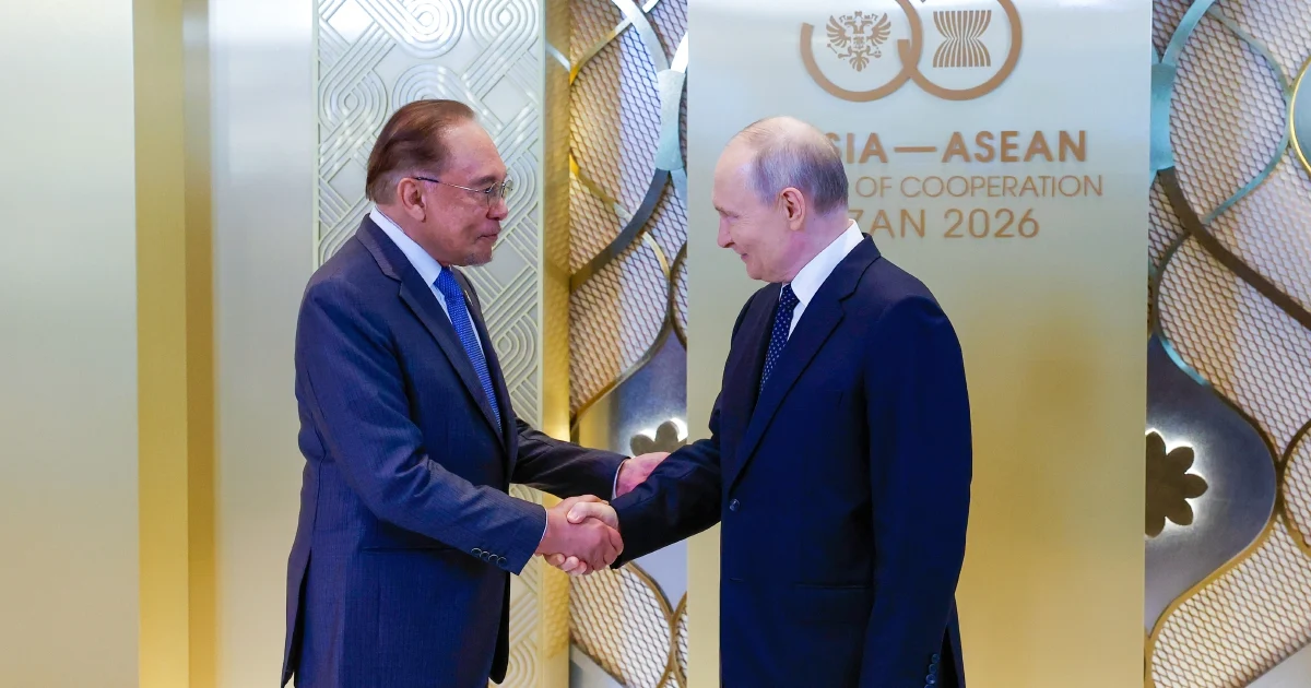 Putin Pledges Sustained Energy Supply to Malaysia, PM Anwar Confirms