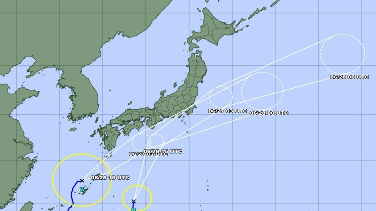 Japan Braces for Twin Typhoons as Heavy Rains Trigger Mass Evacuations