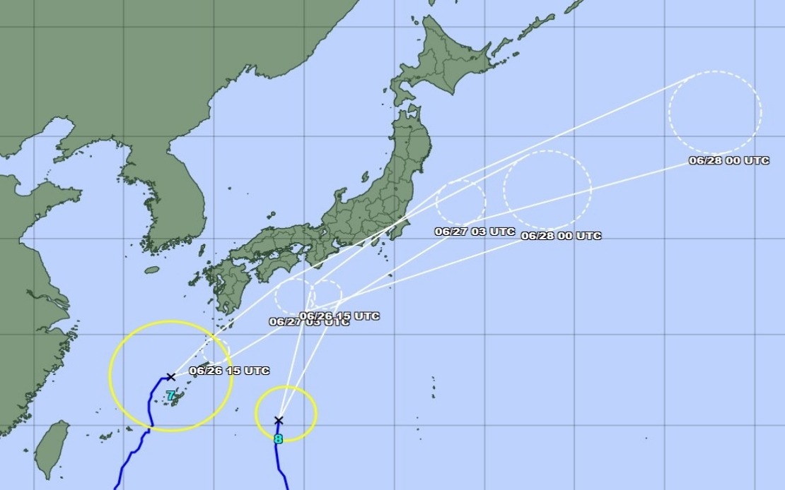 Japan Braces for Twin Typhoons as Heavy Rains Trigger Mass Evacuations
