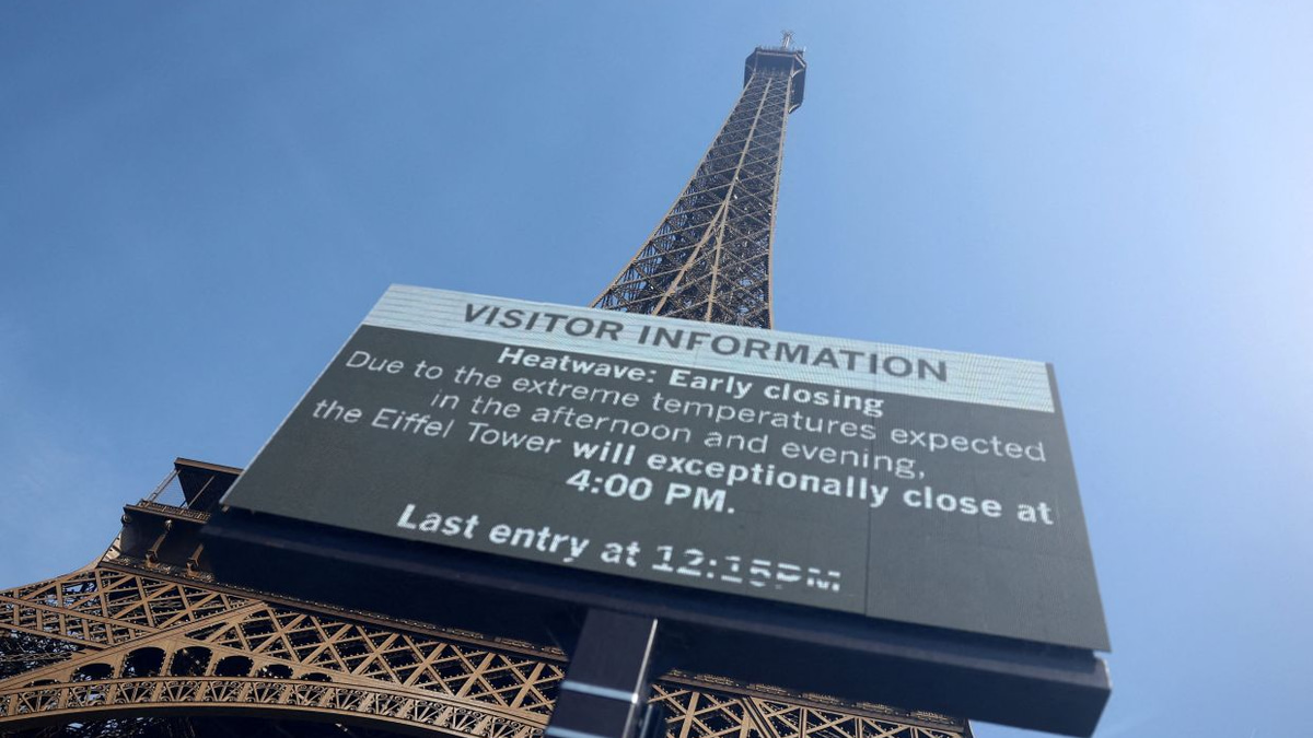 Paris heatwave forces early closures of major attractions, frustrating thousands of tourists