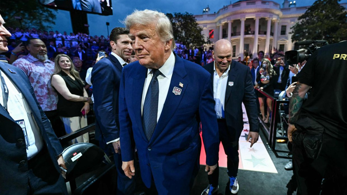 Trump Marks 80th Birthday with High-Octane UFC Spectacular at White House