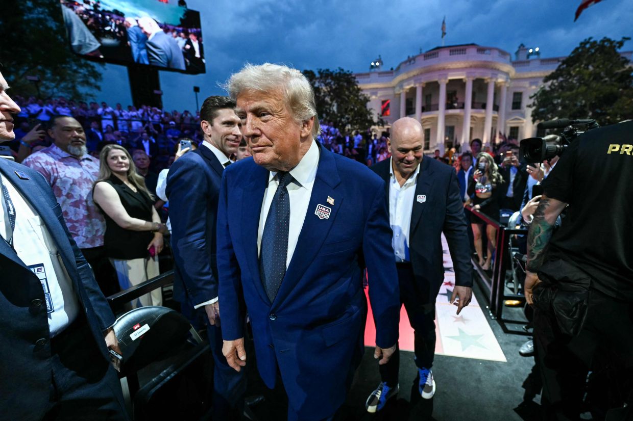 Trump Marks 80th Birthday with High-Octane UFC Spectacular at White House
