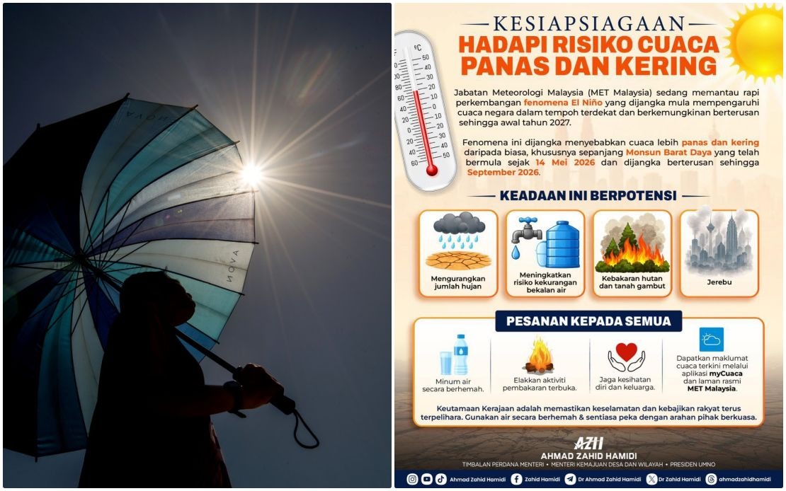 Malaysia Urged to Brace for El Nino Heat and Drought Through Early 2027