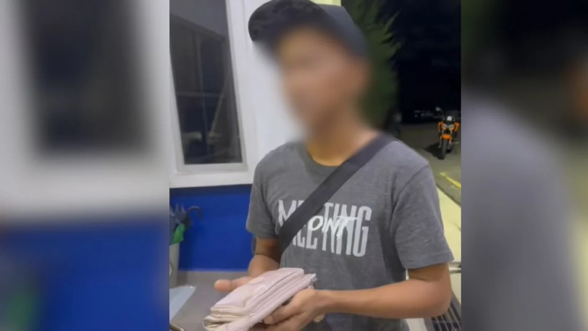 Delivery Rider Held Over RM10,000 Cash Theft from Lost Supermarket Wallet