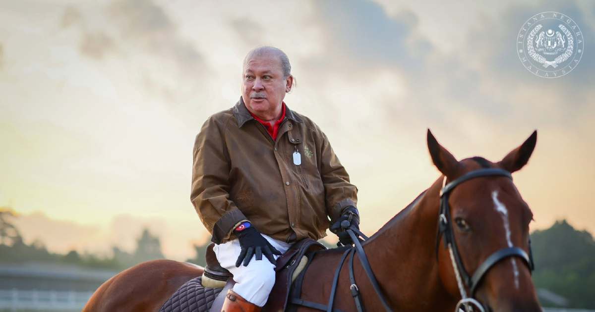 Sultan Ibrahim Maintains Active Lifestyle with Regular Equestrian Outings at Royal Johor Polo Club