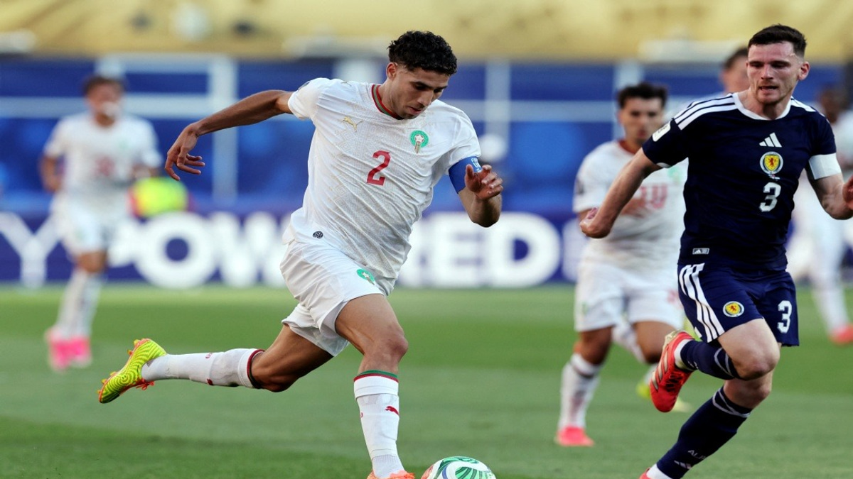 Morocco Coach Rallies Behind Hakimi Despite World Cup Crowd Hostility