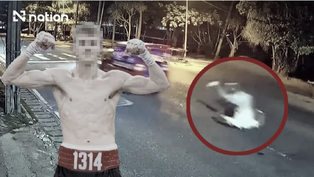 Phuket tuk-tuk driver charged after British boxer dies in fall from vehicle